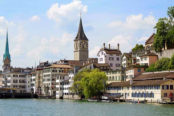 Zürich in der Schweiz